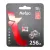 Карта памяти MicroSDXC + SD адаптер 256 GB Class10 Netac