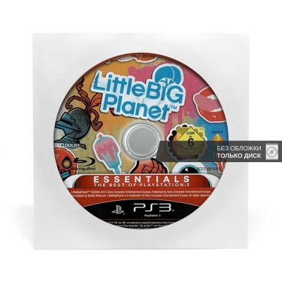 LittleBigPlanet Essentials (PS3, б/у, без обложки)
