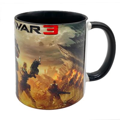 Кружка с принтом Gears of War 3