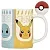 Кружка из доломита с 3D ручкой Pokemon Pokeball 460 мл ABYMUGA368