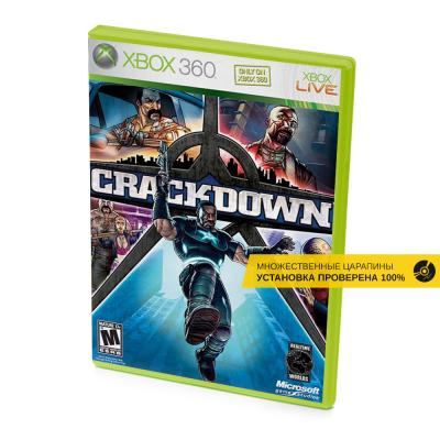 Crackdown (Xbox 360/One/Series, б/у, множ.царап., устанавливается на 100%)