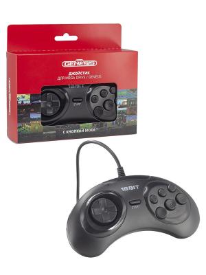 Джойстик проводной 16 Bit Retro Genesis Controller с кнопкой Mode (GS-5)