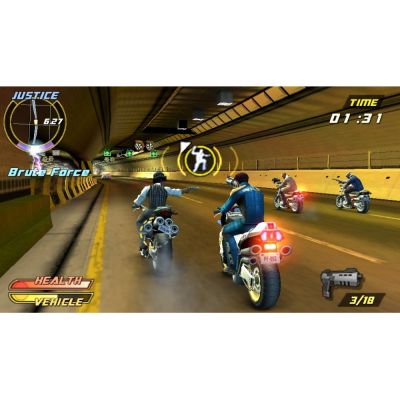 Pursuit Force Platinum (PSP, б/у, только игра, без бокса)