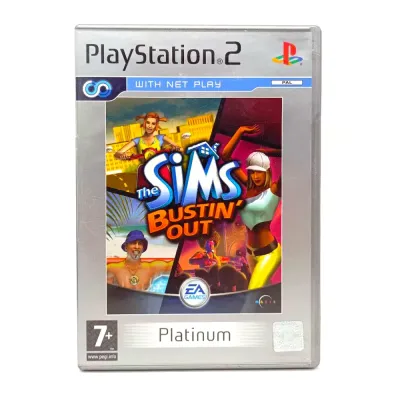 The Sims Bustin Out Platinum (PS2, б/у, множ.царап., устанавливается на 100%)