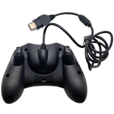 Джойстик (Геймпад) Old school проводной для Xbox Original (совместимый, Черный)