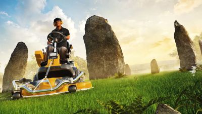 Lawn Mowing Simulator Landmark Edition (PS4/PS5, рус.)