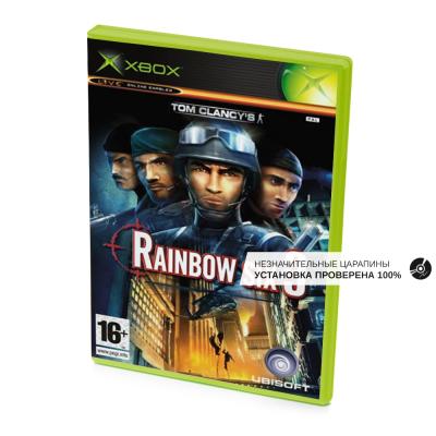 Tom Clancys Rainbow Six 3 (Xbox/Xbox 360, б/у, незнач.царап., уст. на 100%)