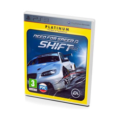 Need For Speed Shift Platinum (PS3, б/у, рус.)