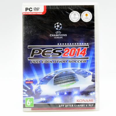 PES 2014 Pro Evolution Soccer (PC, DVD, рус.)