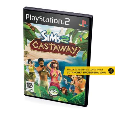 The Sims 2 Castaway (PS2, б/у, множ.царап., устанавливается на 100%)