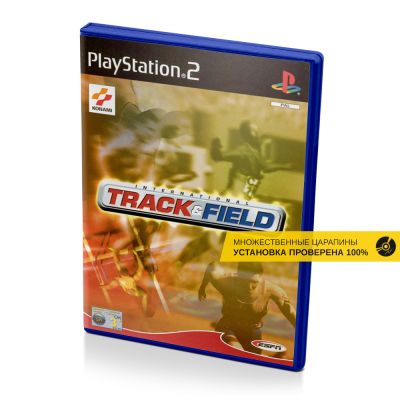 ESPN International Track & Field (PS2, б/у, множ.царап., устанавливается на 100%)