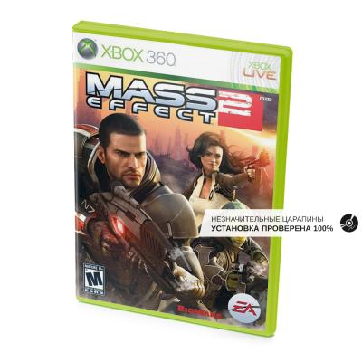 Mass Effect 2 (Xbox 360/One/Series, б/у, рус., незнач.царап., устанавливается на 100%)