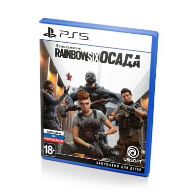 Tom Clancys Rainbow Six Осада Deluxe Edition (PS5, б/у, рус.) русская обложка