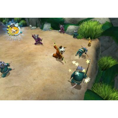 Кунг-Фу Панда Решающий Поединок Легендарных Героев (Xbox 360, б/у, множ.царап., устан. на 100%)