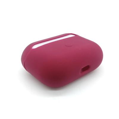 Чехол для Apple Airpods Pro силиконовый (красный) №2