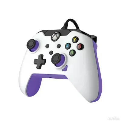 Геймпад проводной PDP для Xbox One/Series/PC (Kinetic White)