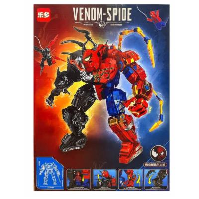 Конструктор Venom-Spide/Веном-Человек-Паук (816 деталей) 76139