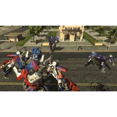 Transformers The Game Platinum (PS2, б/у, множ.царап., устанавливается на 100%)
