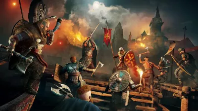 Assassins Creed Вальгалла (PS5, б/у, рус.)