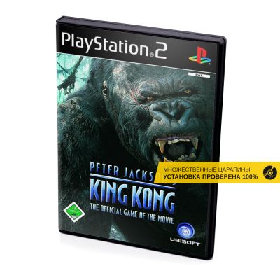 Peter Jacksons King Kong The Official Game of the Movie (PS2, б/у, множ.царап.)
