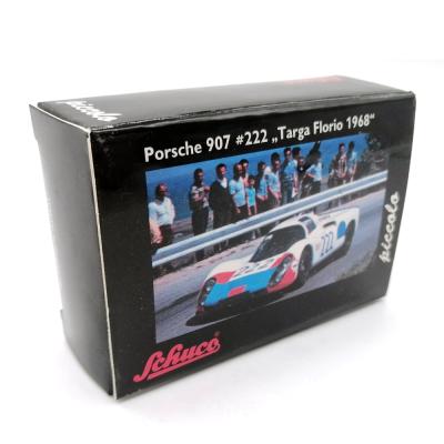 Модель автомобиля Schuco 450598500 Porsche 907/3 №2222 Targa Florio 1968
