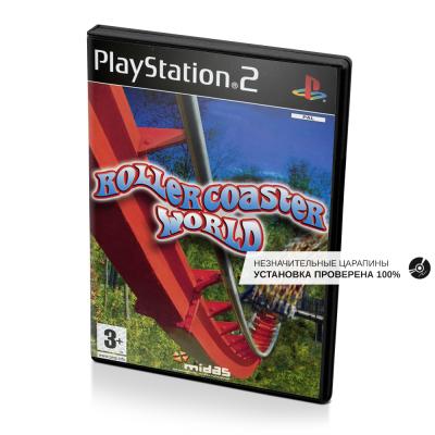 Rollercoaster World (PS2, б/у, незнач.царап., устанавливается на 100%)