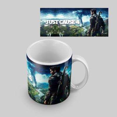 Кружка с принтом Just cause 4