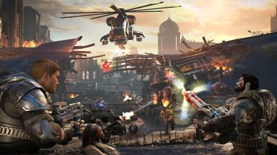 Gears 5 Ultimate Edition + Gears of War 4 код на загрузку (Xbox One/Series, рус.)