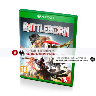 Battleborn (Xbox One/Series, б/у, рус., незнач.царап., устанавливается на 100%)