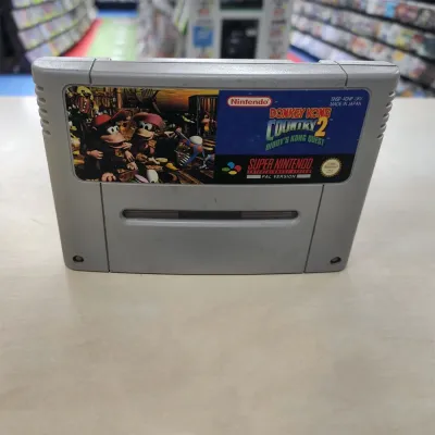 Картридж SNES Donkey Kong Country 2 Diddys Kong Quest (б/у)
