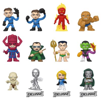 Фигурка Funko Mystery Minis: Fantastic Four PDQ GS/Exc 44811 (1 шт.)