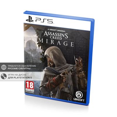 Assassins Creed Mirage (PS5, б/у, русские субтитры)