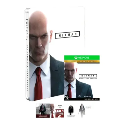 Hitman полный первый сезон Steelbook Edition (Xbox One/Series, б/у, рус.)