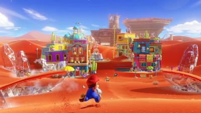 Super Mario Odyssey (Nintendo Switch, б/у, рус., без бокса)