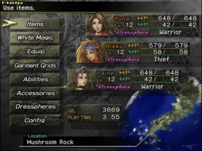 Final Fantasy X-2 (PS2, б/у) NTSC-J