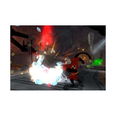 The Incredibles Rise of the Underminer (PS2, б/у, незнач.царап., устанавливается на 100%)