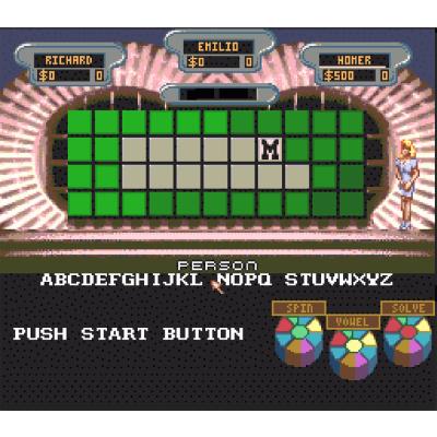 Картридж Genesis Wheel of Fortune (б/у) в боксе с инструкцией