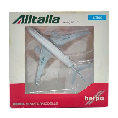 Модель самолета Herpa Wings 526258 Alitalia Boeing 777-200 I-DISU 1:500