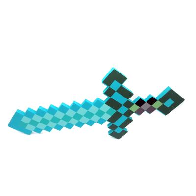 Алмазный Меч из игры Майнкрафт Официальная расцветка 60 см