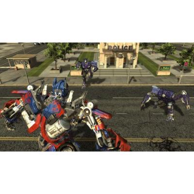 Transformers The Game (PS3, б/у, множ.царап., устанавливается на 100%)