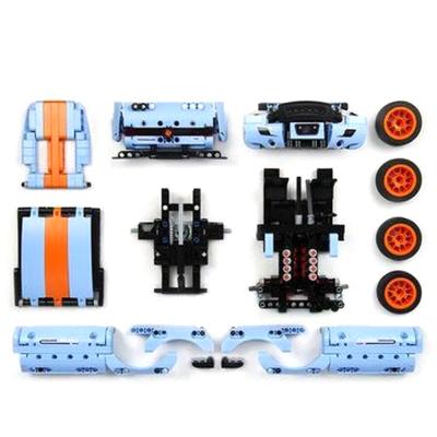 Конструктор ONEBOT Building Blocks Supercar OBJBY61AIQI / 500 деталей / гоночная машина (Blue) CN