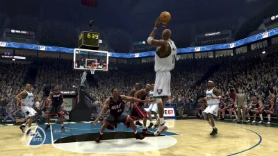 NBA Live 07 (Xbox, витринный образец)