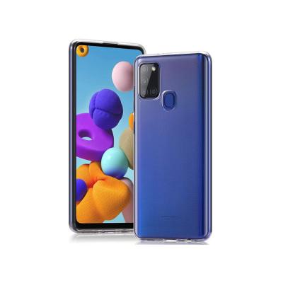 Чехол для Samsung Galaxy A21S накладка/силикон (прозрачный)