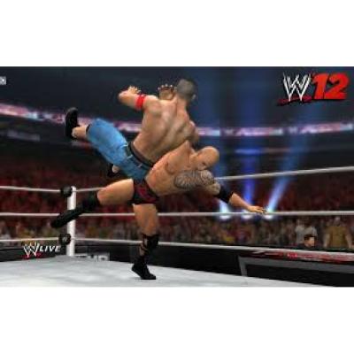WWE 12 (Xbox 360, б/у, незнач.царап., устанавливается на 100%)