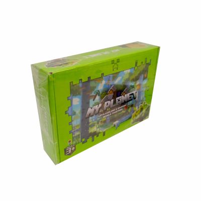 Магнитный конструктор Minecraft Кубики (75 кубиков)