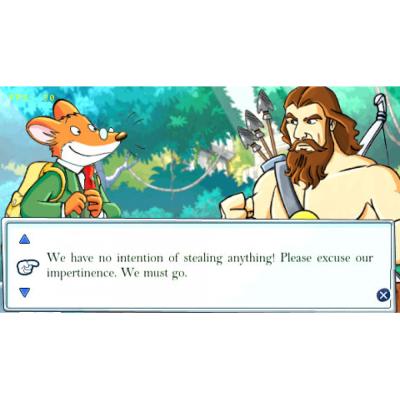 Geronimo Stilton in the Kingdom of Fantasy. The Videogame (PSP, б/у)