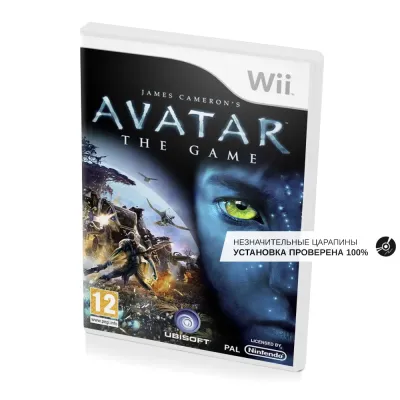 James Camerons Avatar The Game (Wii, б/у, незнач.царап., уст на 100%) (регион PAL)