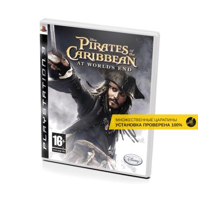 Pirates of the Caribbean At Worlds End (PS3, б/у, множ.царап., устанавливается на 100%)