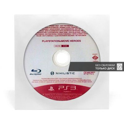 Playstation Move Heroes (Promo disk) (PS3, б/у, без обложки)