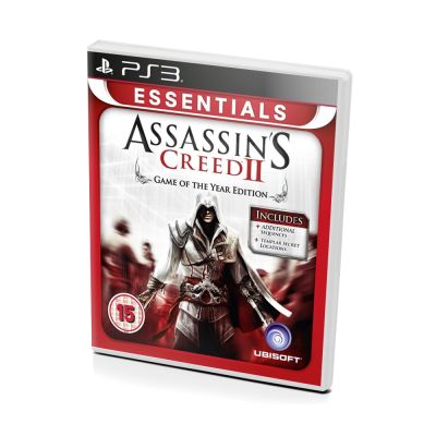 Assassins Creed II (2) Game of the year edition Essentials (PS3, б/у, рус.)